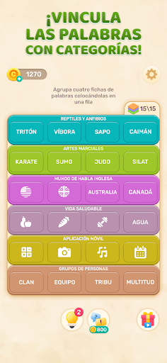 Connect Word Juego de Palabras