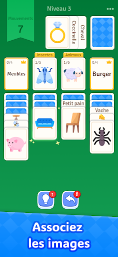 Solitaire Associations: Words