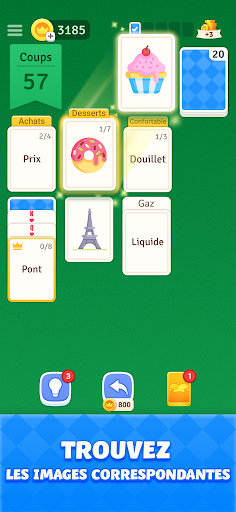 Solitaire Associations: Words