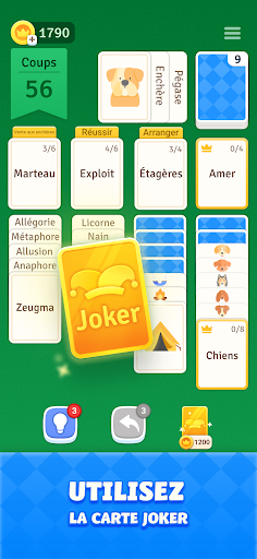 Solitaire Associations: Words