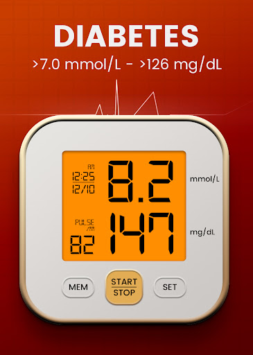 komputer Blood Sugar - Diabetic Checker