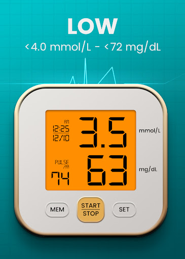 komputer Blood Sugar - Diabetic Checker