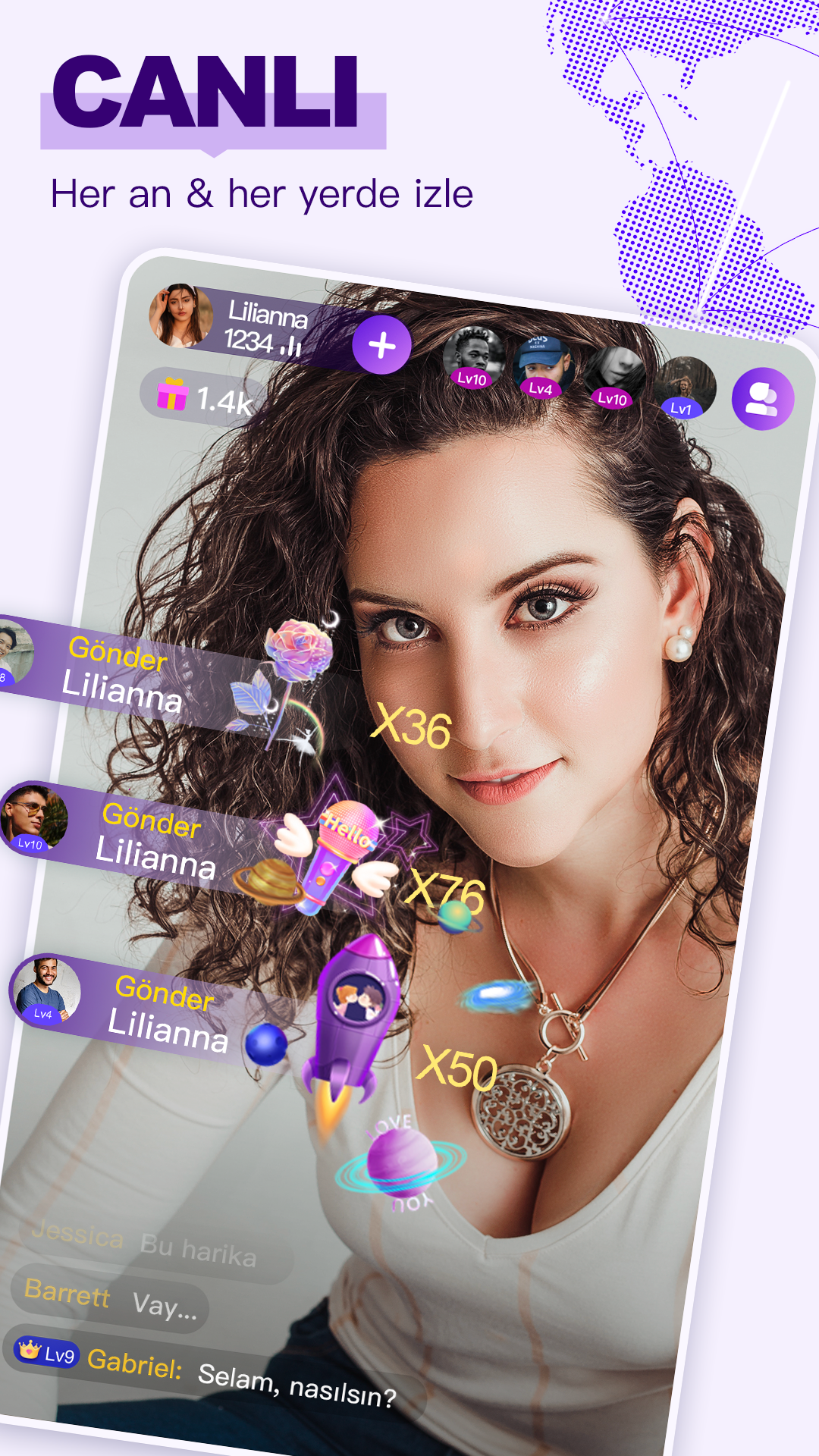 Chamet - Live Video Chat & Meet & Party Rooms PC