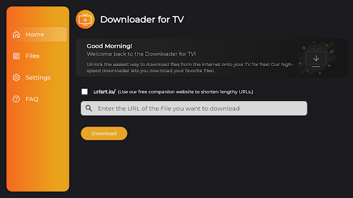 Downloader for TV PC