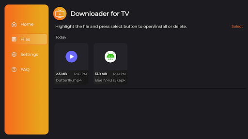 Downloader for TV PC