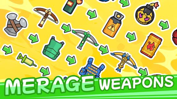 Bag Merge : Zombie Battle پی سی