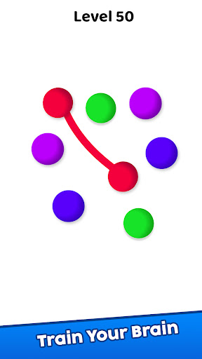 Connect Color Ball Puzzle Game