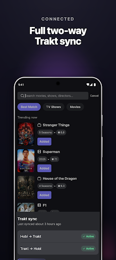 Hobi: TV Show & Movie Tracker PC