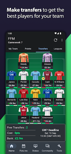 Fantasy Football Manager (FPL) الحاسوب