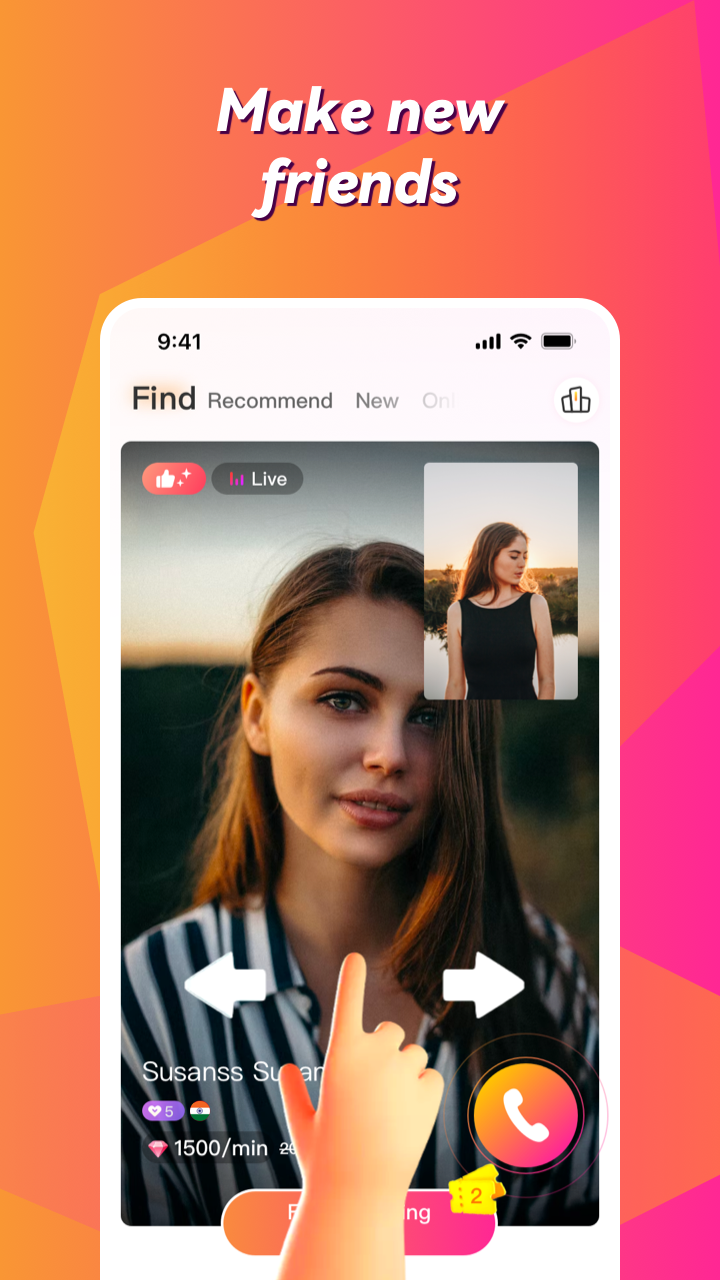 Honeycam Chat - Live Video Chat & Meet PC