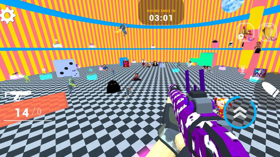 Nextbot In Backrooms Shooter 2