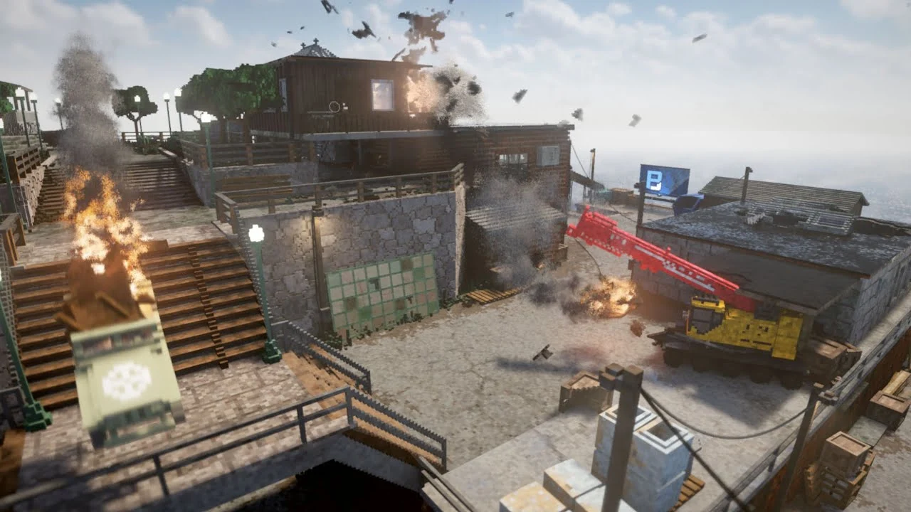 TAKE DOWN Pixel Playground Mod الحاسوب