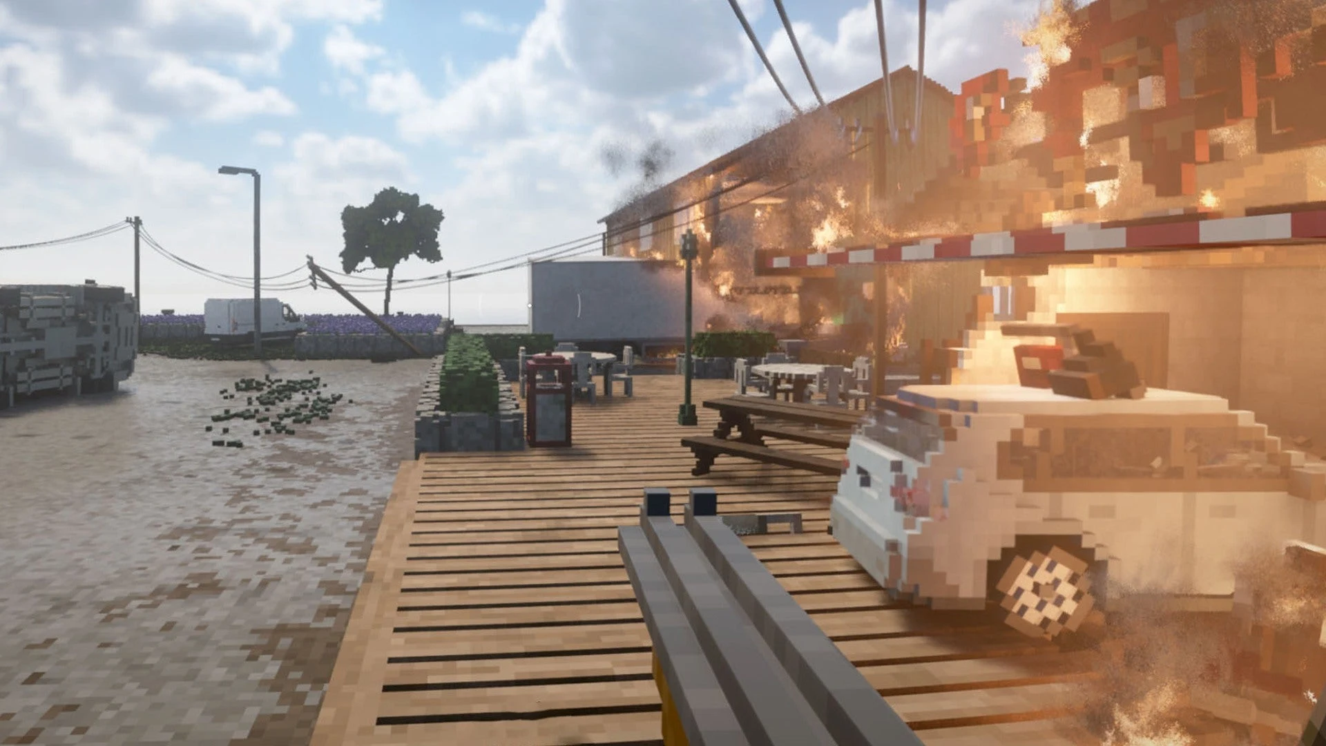 TAKE DOWN Pixel Playground Mod الحاسوب