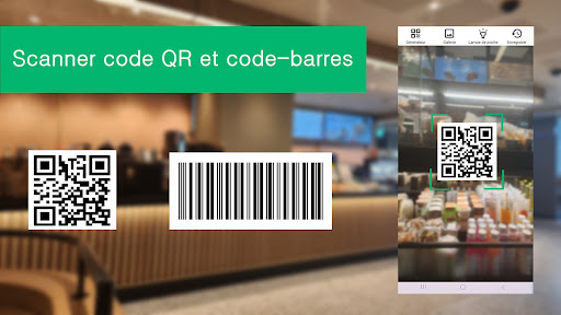 Scanner code QR et code-barres