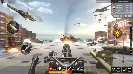 World War: Army Battle FPS 3D الحاسوب