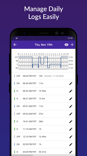 komputer HOS247 ELD Logbook