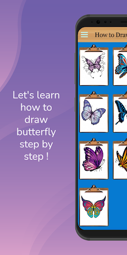 How to Draw Butterflies Easy پی سی