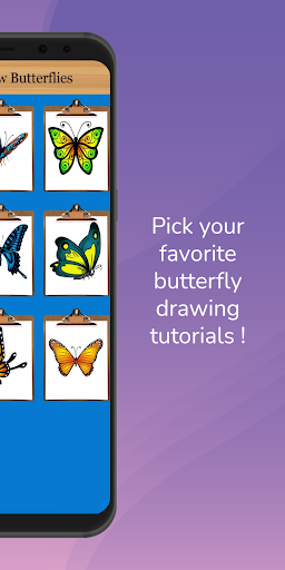 How to Draw Butterflies Easy پی سی