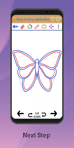 How to Draw Butterflies Easy پی سی