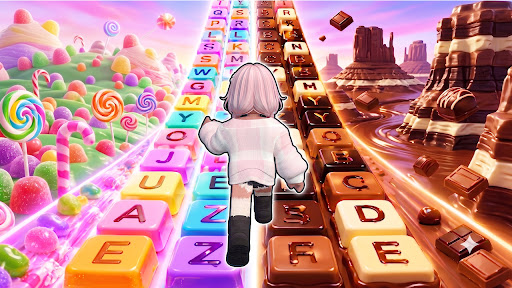 Keyboard Obby: ASMR Speed Run