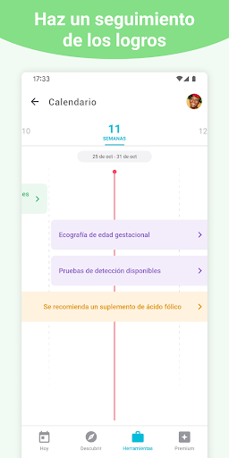 Embarazo + App Semana a Semana