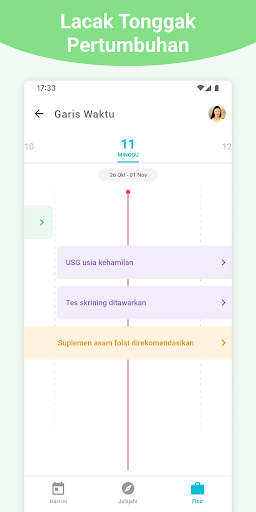 Kehamilan + I Aplikasi pelacak