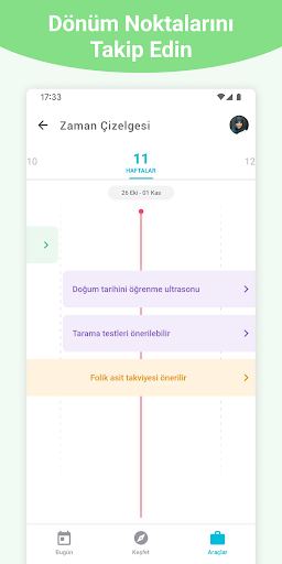 Hamilelik + | takip uygulaması