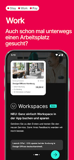 HRS: Stay, Work & Pay PC