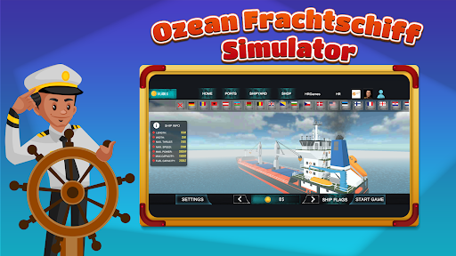 Ozean Frachtschiff Simulator PC