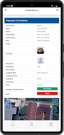 HR dan Kehadiran ION Network PC