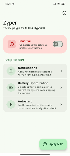 Zyper: for HyperOS & MIUI PC