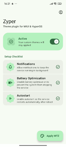 Zyper: for HyperOS & MIUI PC