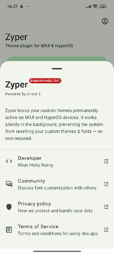 Zyper: for HyperOS & MIUI PC