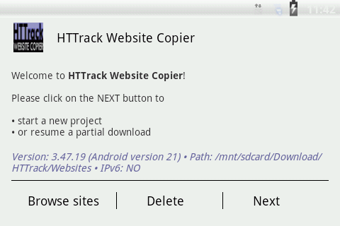 HTTrack Website Copier PC