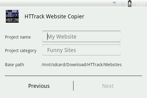 HTTrack Website Copier PC