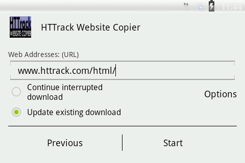 HTTrack Website Copier PC