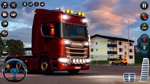 Euro Truck Simulator driving