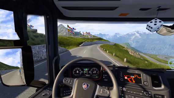 Euro Truck Simulator driving PC