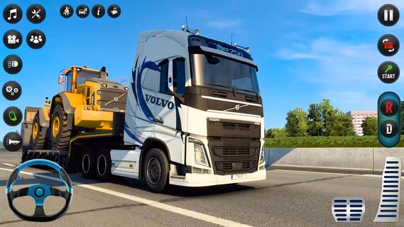 Euro Truck Simulator driving