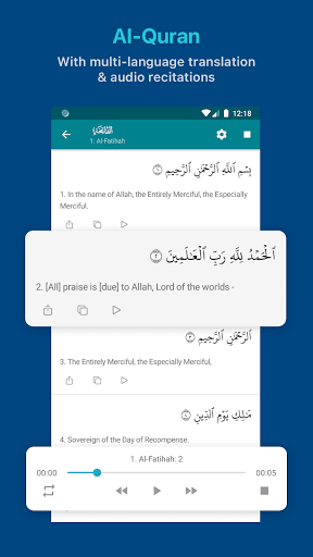 komputer Huda - Prayer Times, Al-Qura‪n