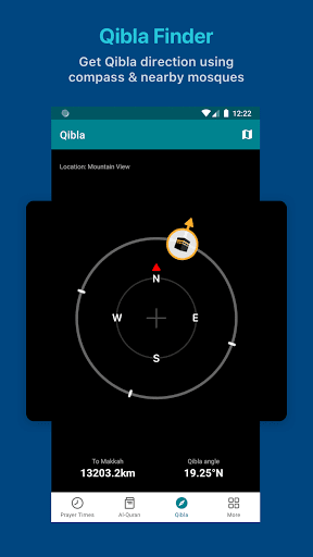 komputer Huda - Prayer Times, Al-Qura‪n