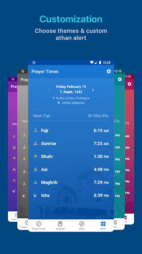 komputer Huda - Prayer Times, Al-Qura‪n