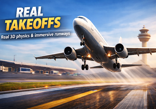 Take off Game Flight Simulator