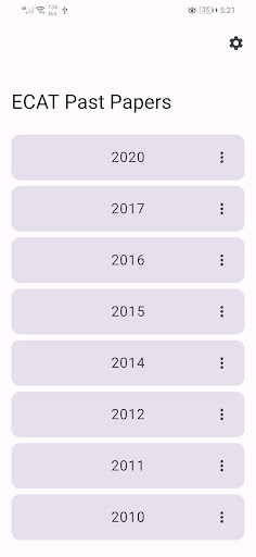 ECAT Past Papers پی سی