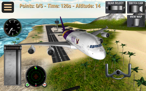 Pilotuj samolot Symulator lotu