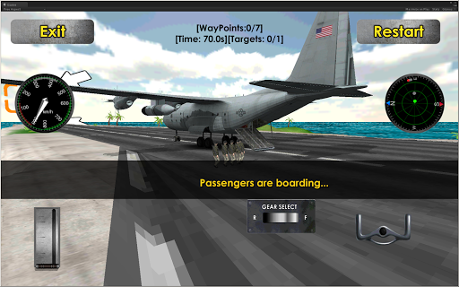 Flight Sim: Transport Plane 3D PC