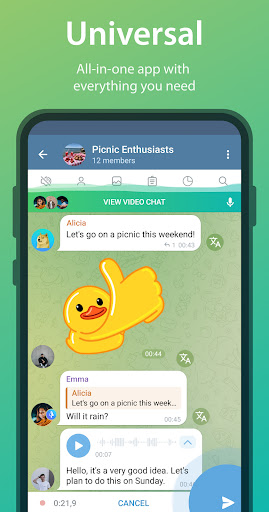 iMe: Telegram AI Messaggero