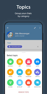 iMe Messenger & Crypto Wallet