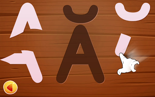 Gra alfabet dla dzieci