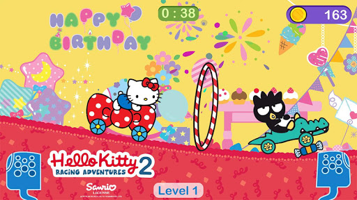 Hello Kitty games - car game